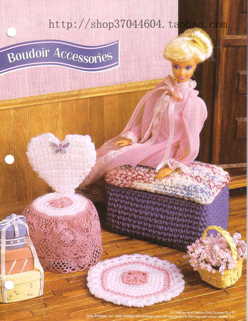 Miniatura: Woven and Knits for Dollhouses Tutorial | English Craft Book