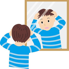 髪の復活、まずは