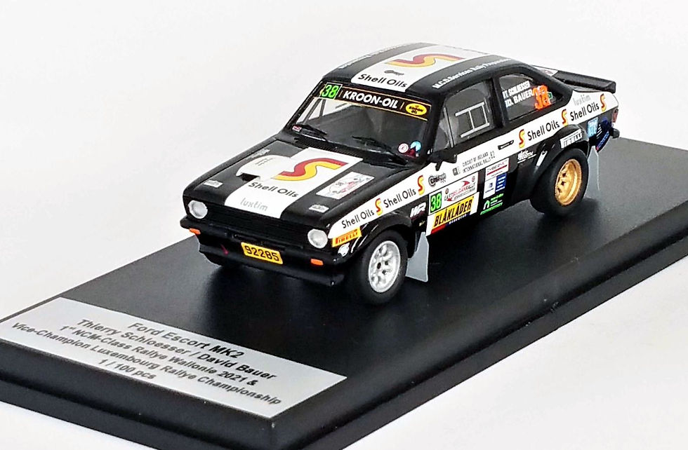 Thumbnail: TL001 Ford Escort MK2 N°38 Vice-Champion Luxembourg Rallye Championship 2021