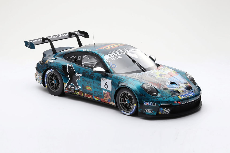 Thumbnail: 08SL001 Porsche 911 992 GT3 Cup Black Falcon Winner ProAm-Class'21 Carlos Rivas