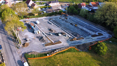 Parking de la halte ferroviaire à Douvrin, aménagement VRD SATN – photo 8