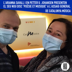 L'Arianna Savall i en Petter Udland Johansen presenten "Poésie et Musique" a Catalunya Música
