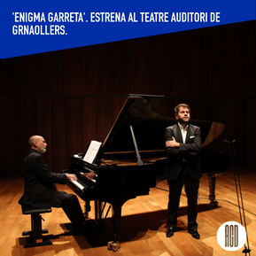 El TAG de Granollers acollirà l'estrena de l' "ENIGMA GARRETA"