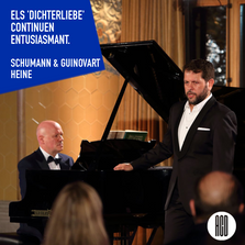 Els "Dichterliebe" continuen entusiasmant. Schumann & Guinovart / Heine.