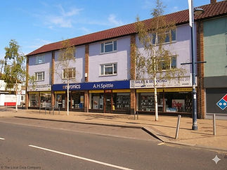 A H Spittle electrical appliance shop in Addlestone