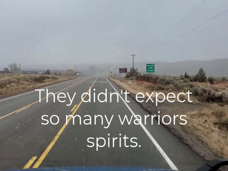 They didn't expect so many warriors’ spirits.