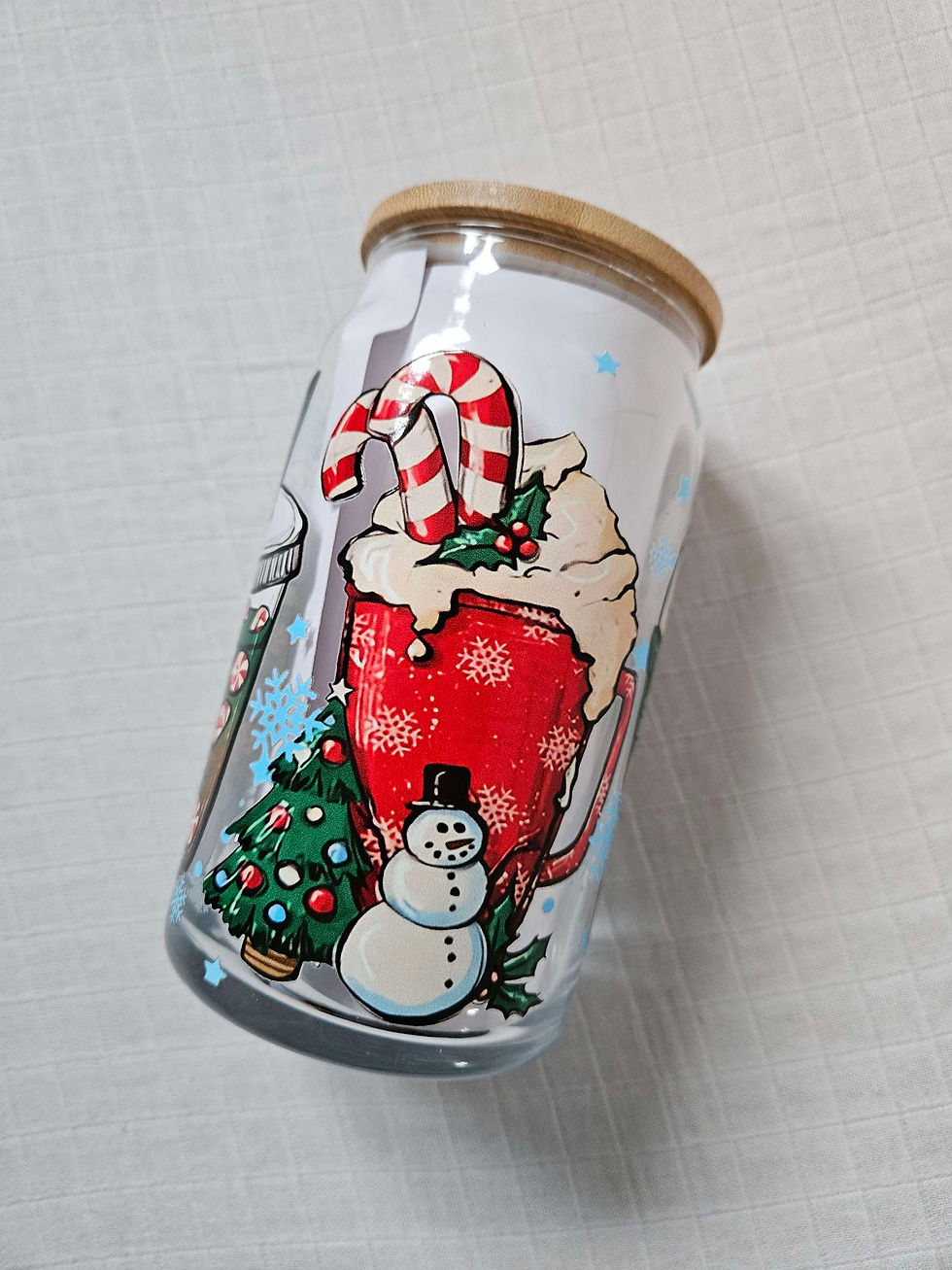 Thumbnail: Christmas coffee glass cup