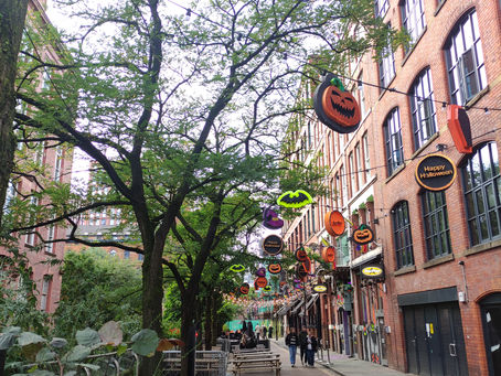 Roteiro em Manchester, na Inglaterra