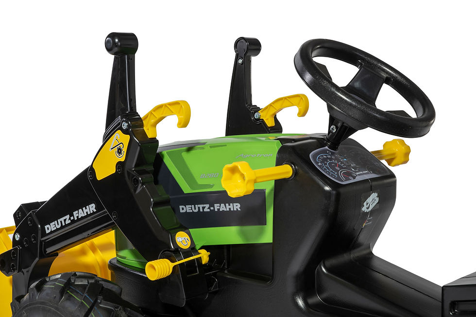 Pikkukuva: Tramptraktor rollyFarmtrac Premium II Deutz 8280 TTV med lastare/lufttrycksdäck