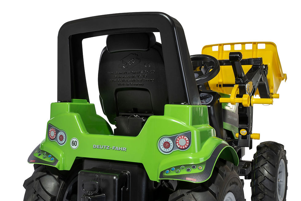 Pikkukuva: Tramptraktor rollyFarmtrac Premium II Deutz 8280 TTV med lastare/lufttrycksdäck