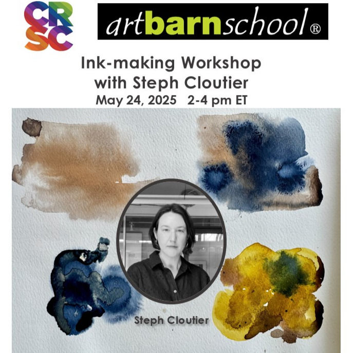 Natural Ink-making workshop with Steph Cloutier