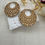 Miniature : Mandala - Beige et Or -
