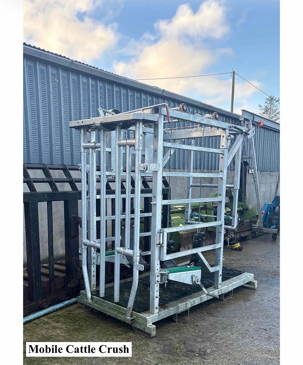 Mobile Cattle Crush