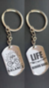 Miniatura: Llavero MTB con datos personales