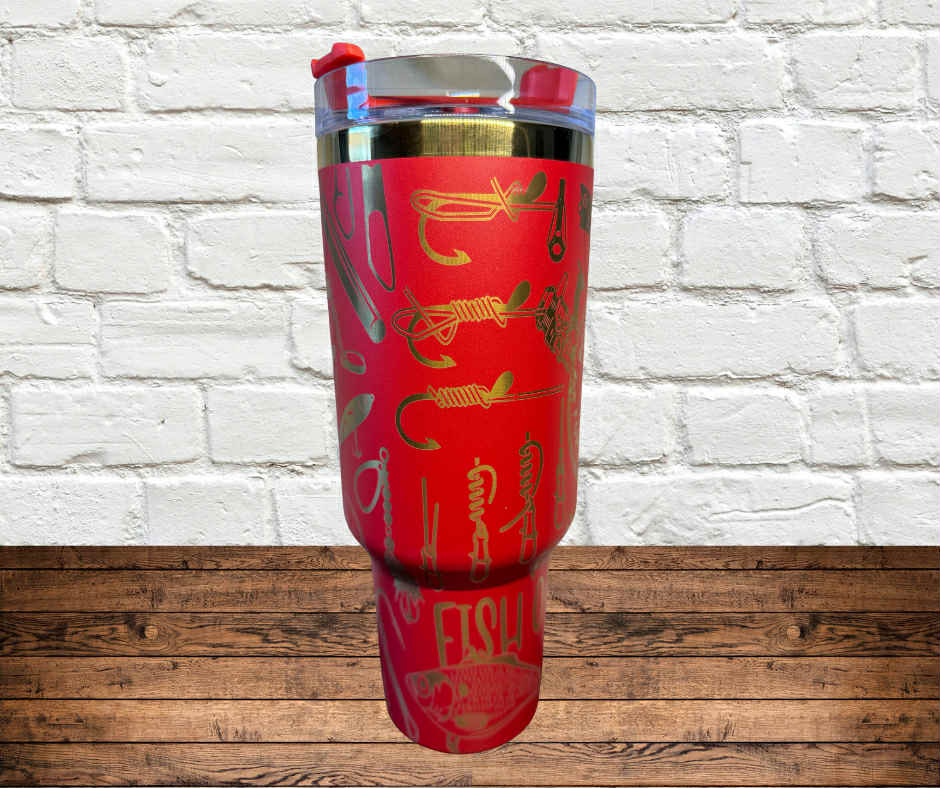 Fishing Tumbler 40oz