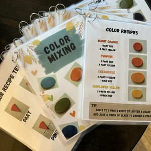 Artistic Color Mixing Samples