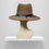 Thumbnail: Brown Fedora with Black Band and Turquoise stones