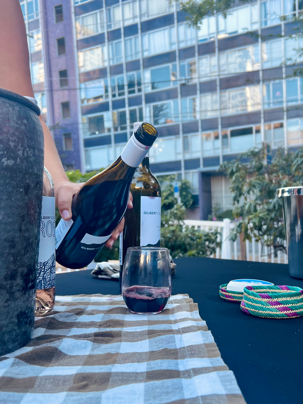 Perfect pair at each tasting stations