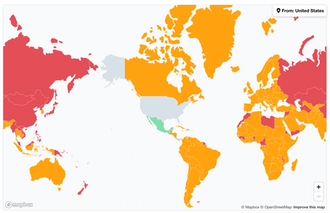 How do I travel during Covid restrictions in 2022? What countries are open for dancing?