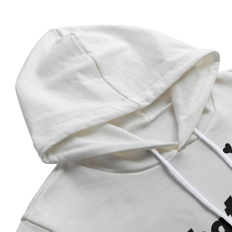 Thumbnail: Sleeveless cotton hoodie with "Bachatéame, mami" logo