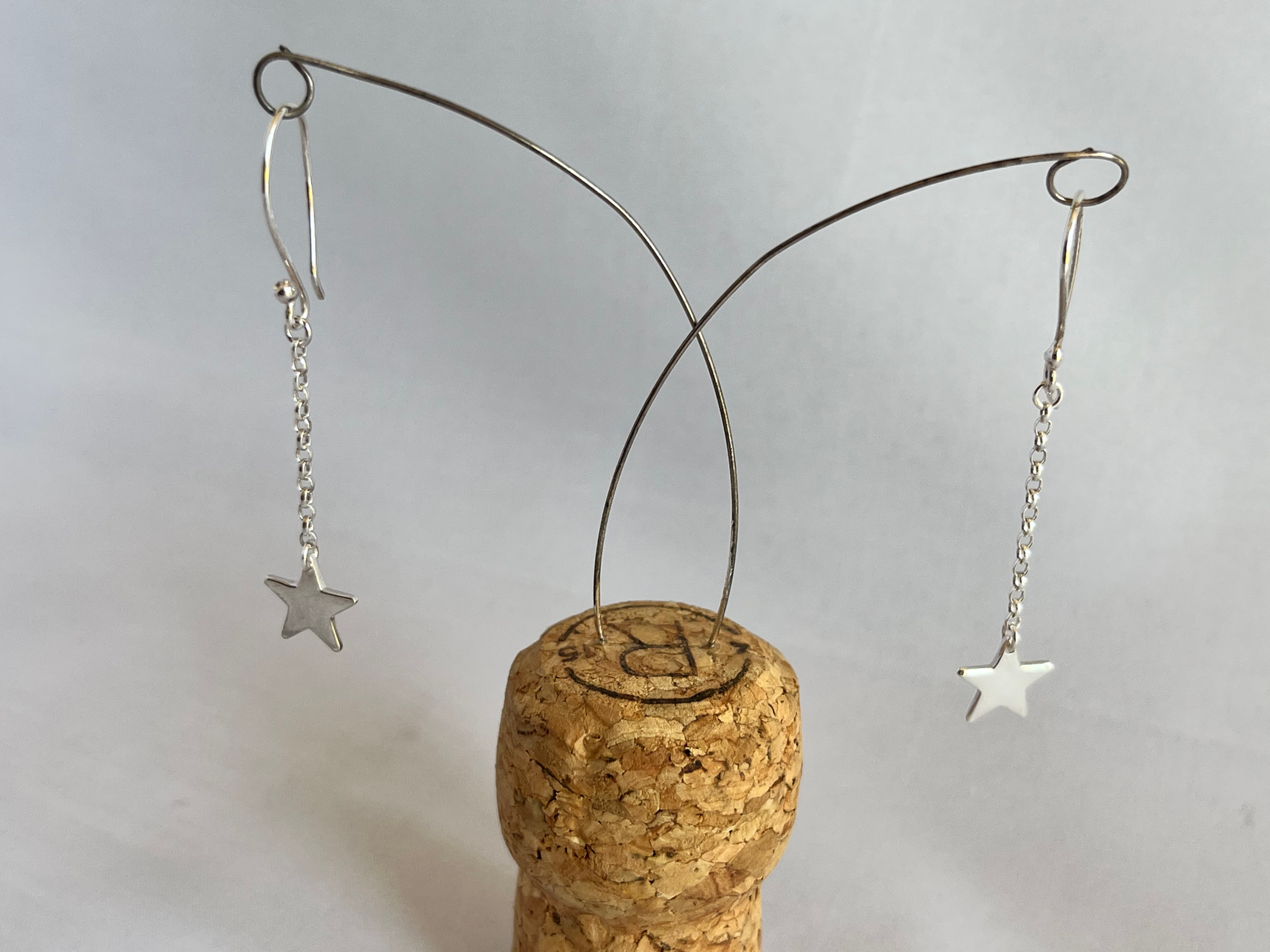 Hanging Star Earrings