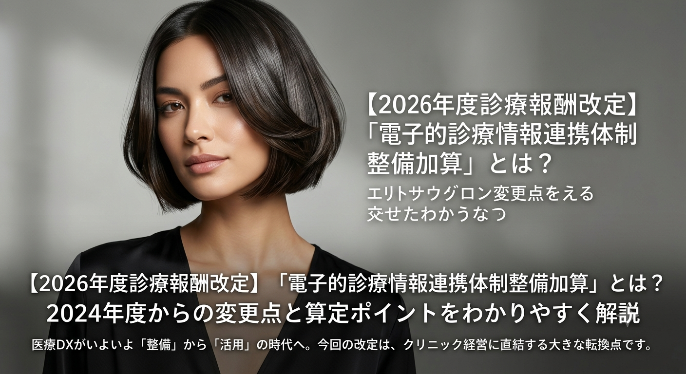 2026年度診療報酬改定｜電子的診療情報連携体制整備加算を365メディカルが解説