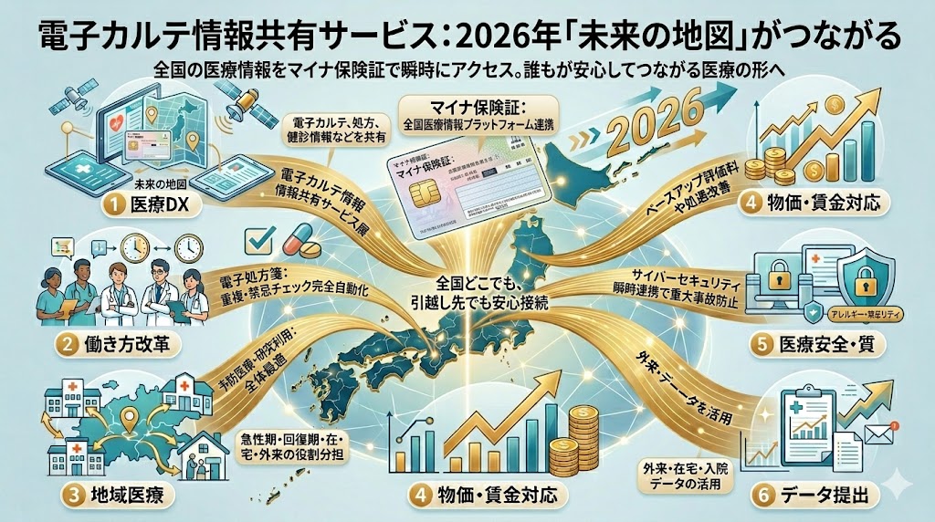 電子カルテ情報共有・3文書6情報・HL7 FHIRとは？