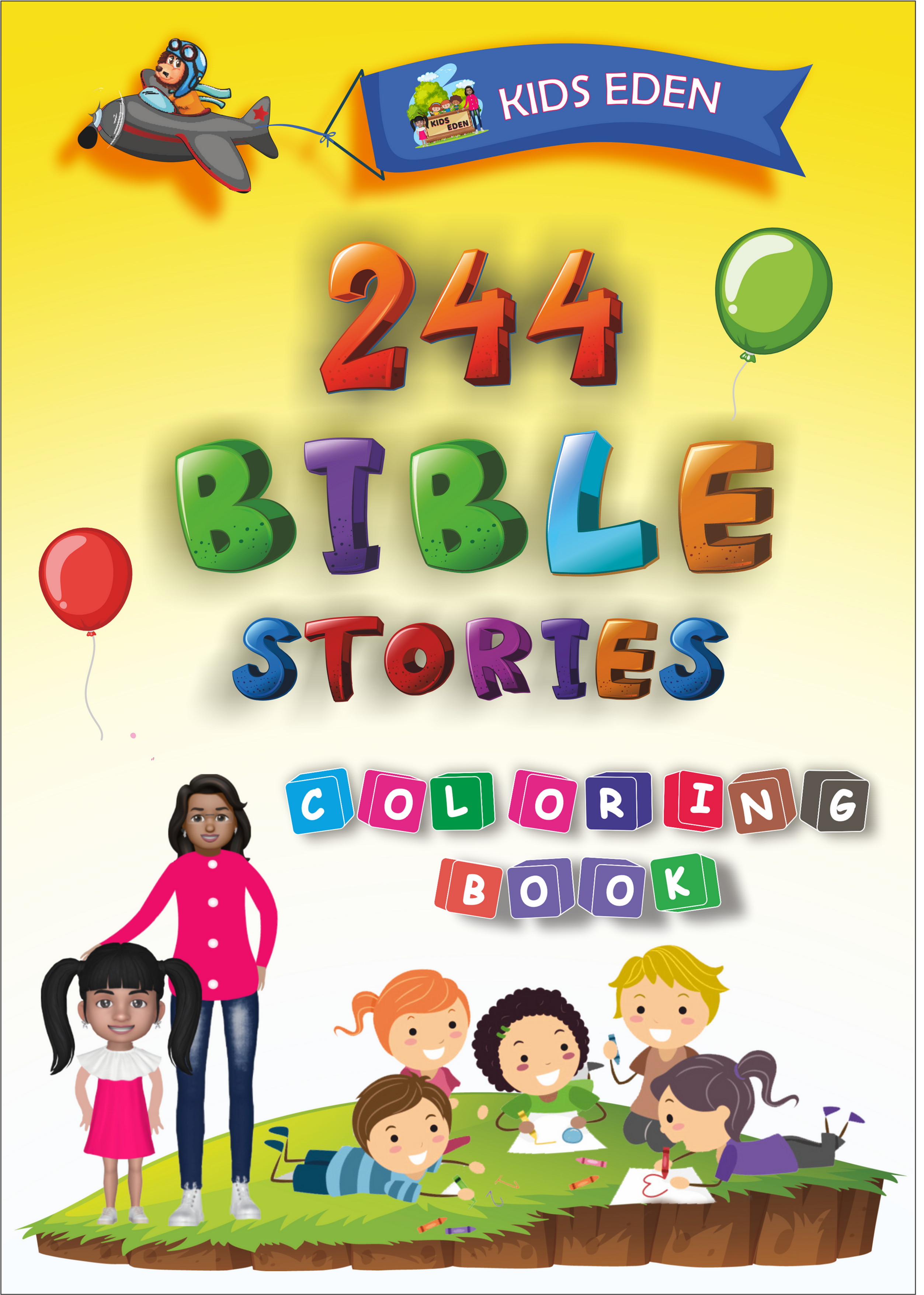 244 Bible Story - Coloring Book