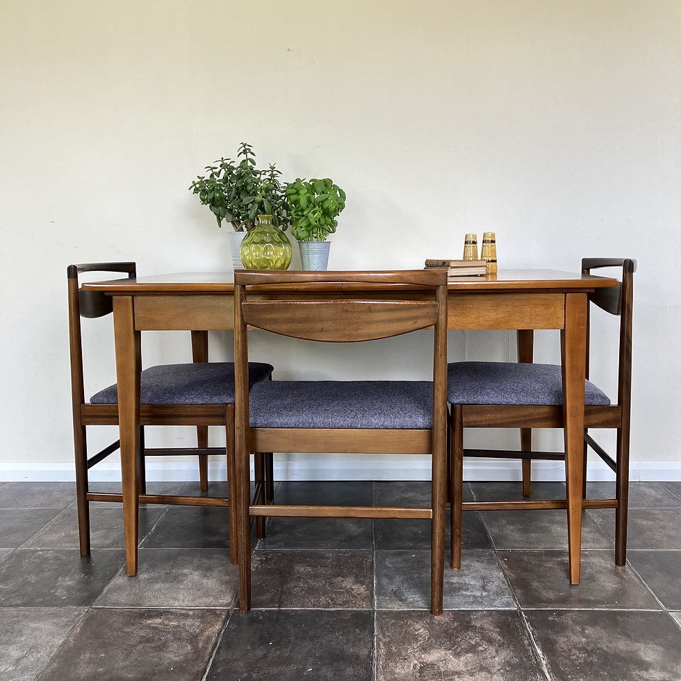 Thumbnail: Beautiful mid century Danish style extending teak dining table by Sutcliffe of Todmorden from the 1960's