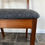 Thumbnail: Mid Century Ladder Back Teak Dining Chairs by Nathan: Reupholstered Anthracite Grey Wool, Scandi Design, Set of 4