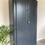 Thumbnail: Handsome Painted Mid Century Lebus Armoire / Wardrobe in Farrow & Ball Off Black