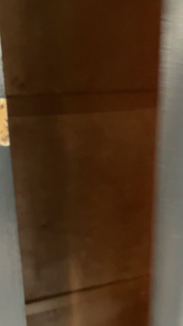 Thumbnail: Painted 1940's Mid Century CC41 Lebus Wardrobe; Farrow and Ball Off Black