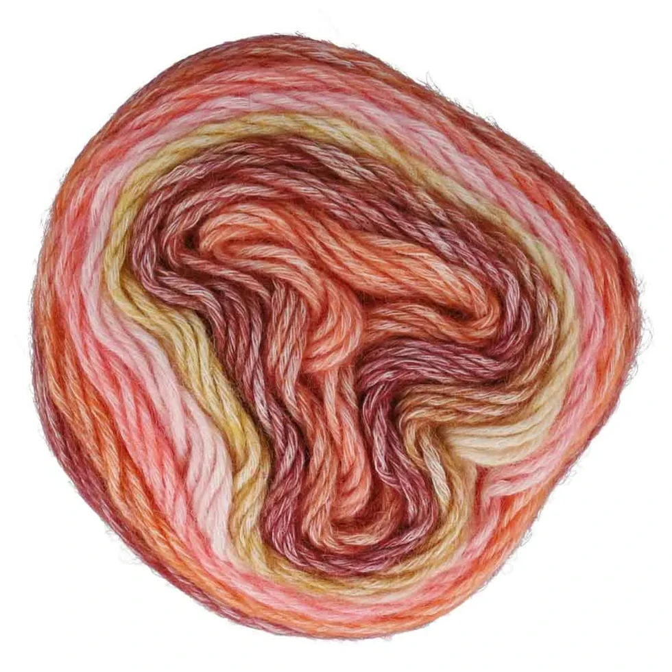 Scheepjes Stone Washed Flow 65g - 07 Bliss, vue de dessus