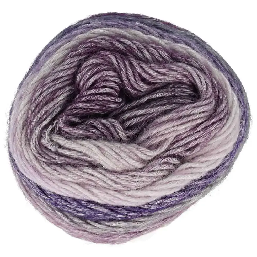 Scheepjes Stone Washed Flow 65g - 13 Tranquility, vue de dessus