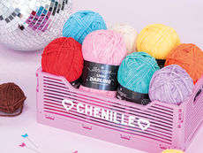 J'ai testé pour vous : le nouveau fil chenille Scheepjes Little Darling