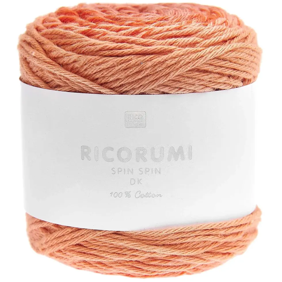 006 Rico Ricorumi Spin Spin dk orange 50 g, 115 m