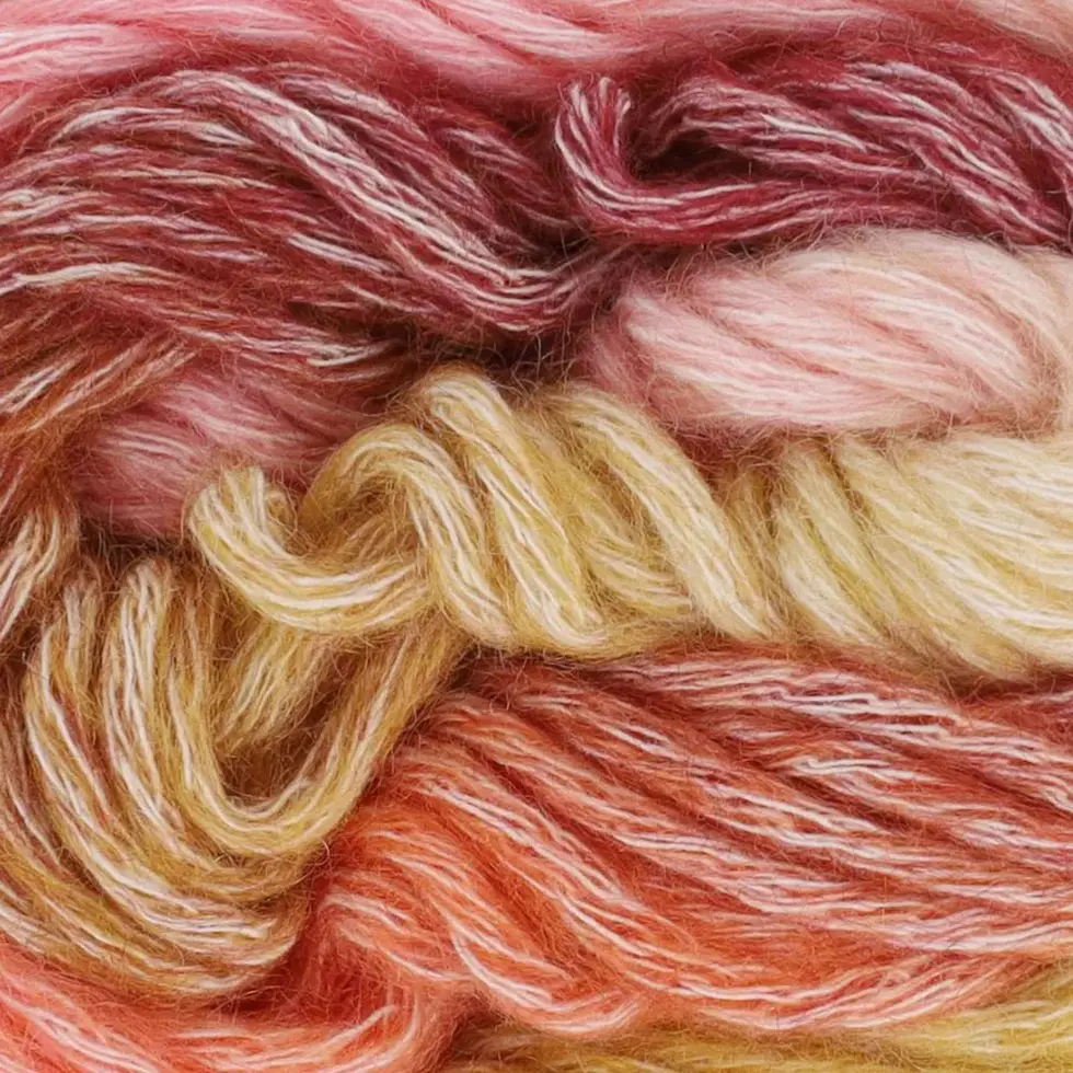 Scheepjes Stone Washed Flow XL 65g - 07 Bliss, vue de dessus zoomée