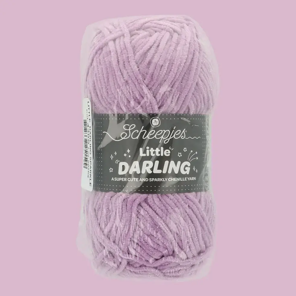 Scheepjes Little Darling Sparkle 50g - 430SJellyfish Sparkle, dans son emballage