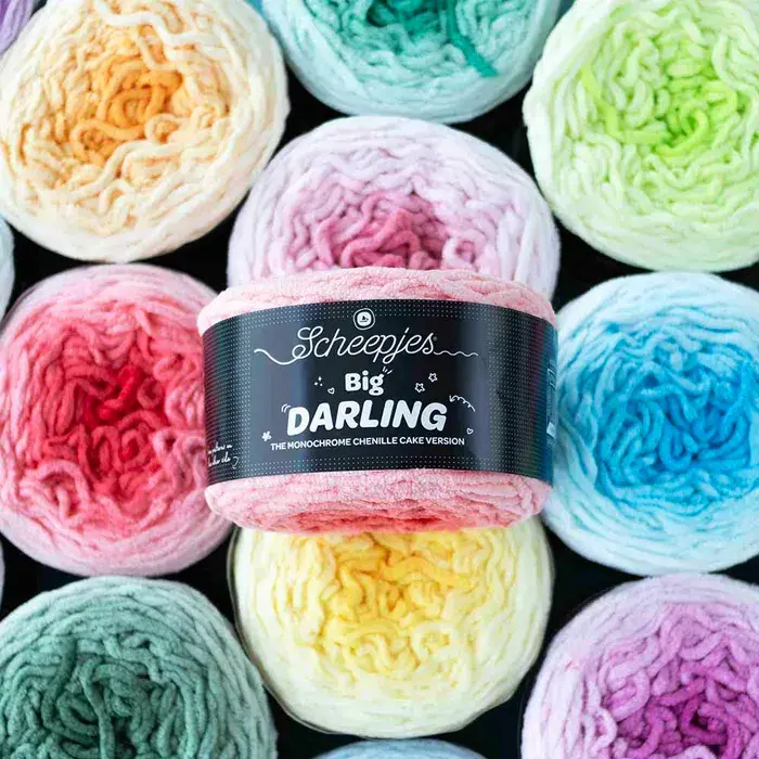 Scheepjes Big Darling, plusieurs pelotes