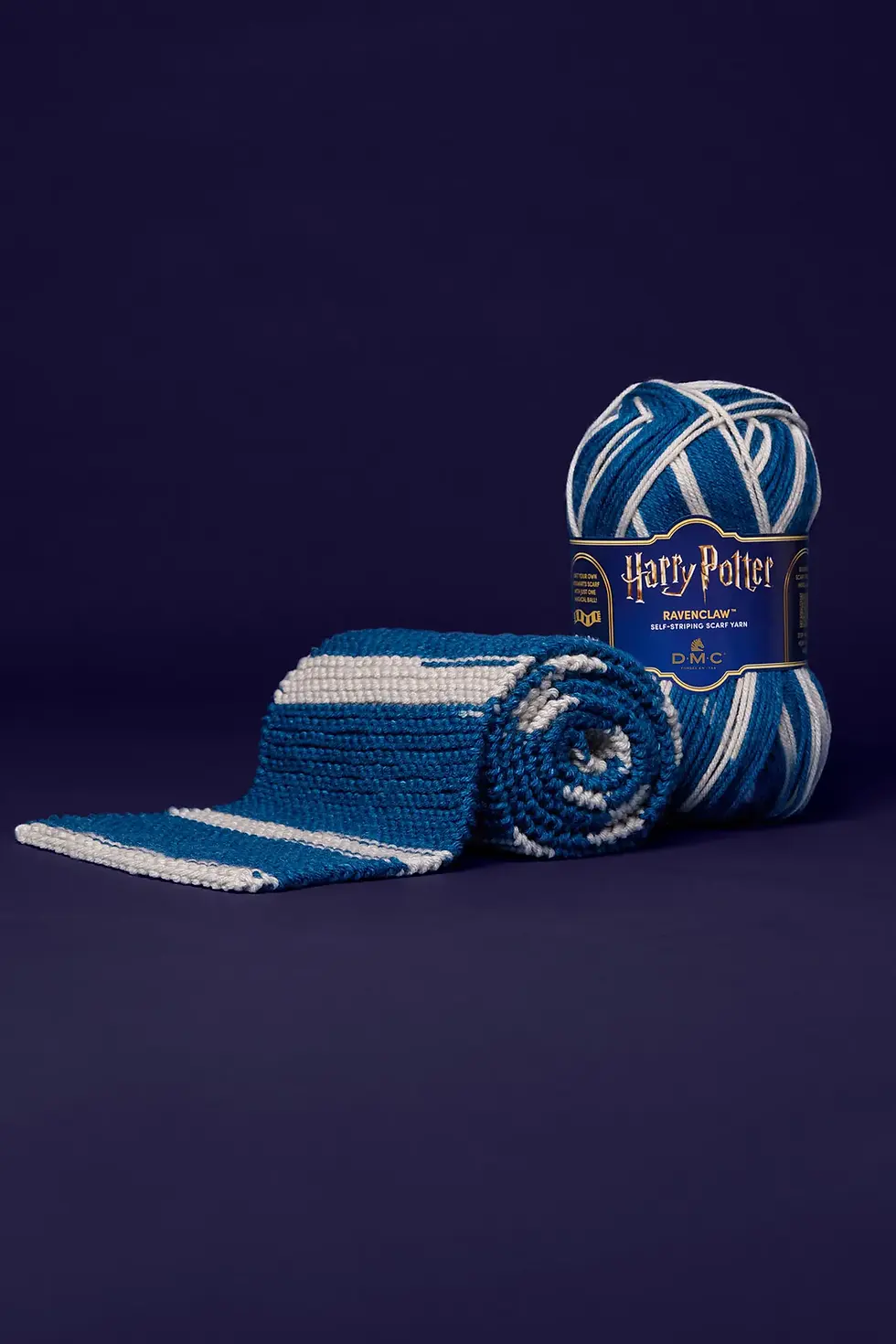 DMC Harry Potter Magic yarn 300g - 302 Ravenclaw, avec écharpe