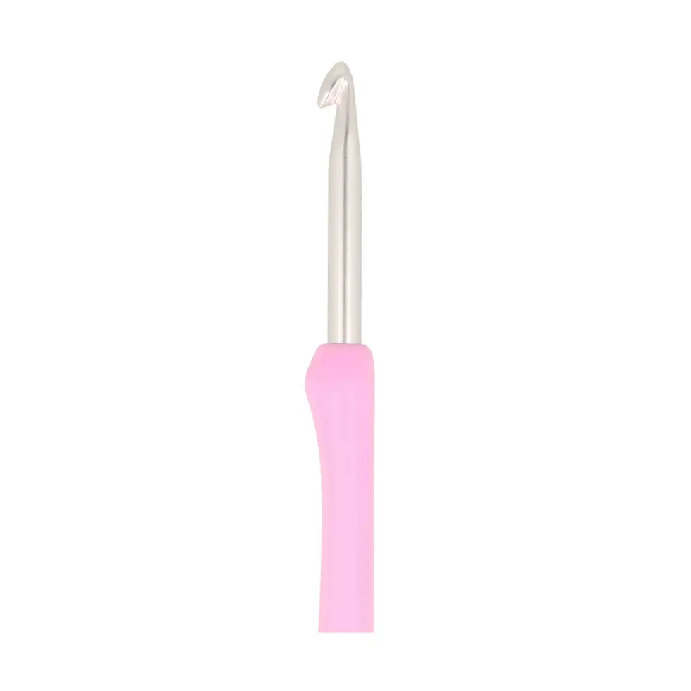 TULIP ETIMO ROSE CROCHET SOFT GRIP 5.00 MM, vue de près