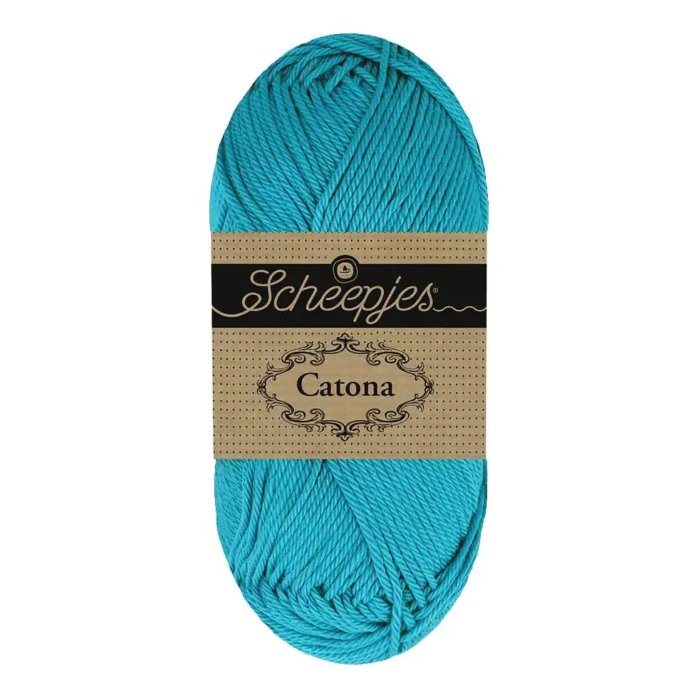 Scheepjes Catona 50 g – fil coton mercerisé – 088 Happy Blue