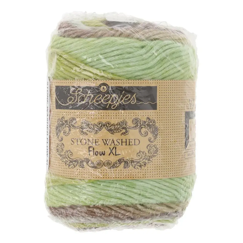 Scheepjes Stone Washed Flow XL 65g - 04 Reverie, dans son emballage