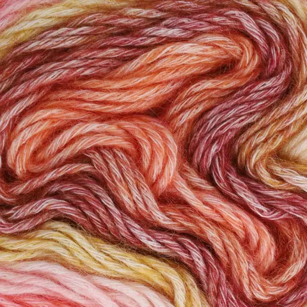 Scheepjes Stone Washed Flow 65g - 07 Bliss, vue de dessus zoomée