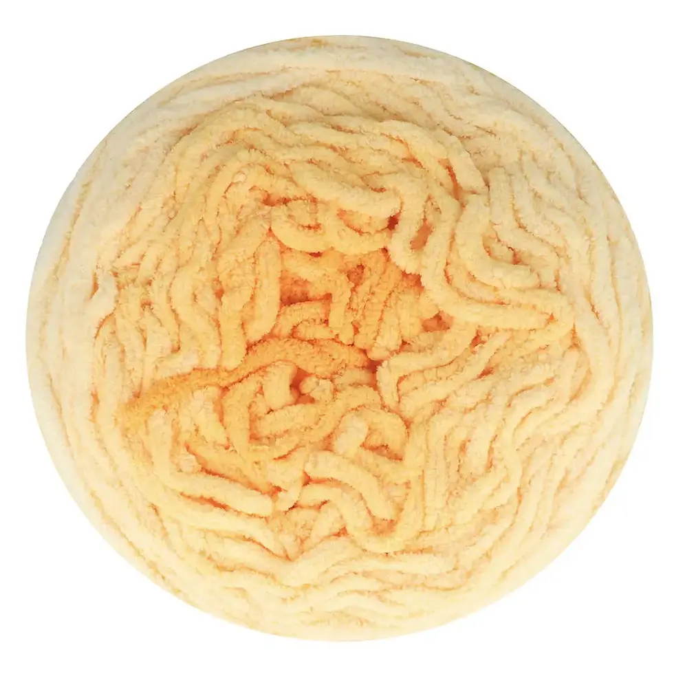 Scheepjes Big Darling Monochrome Cake 300g - 439 Pumpkin, vue de dessus