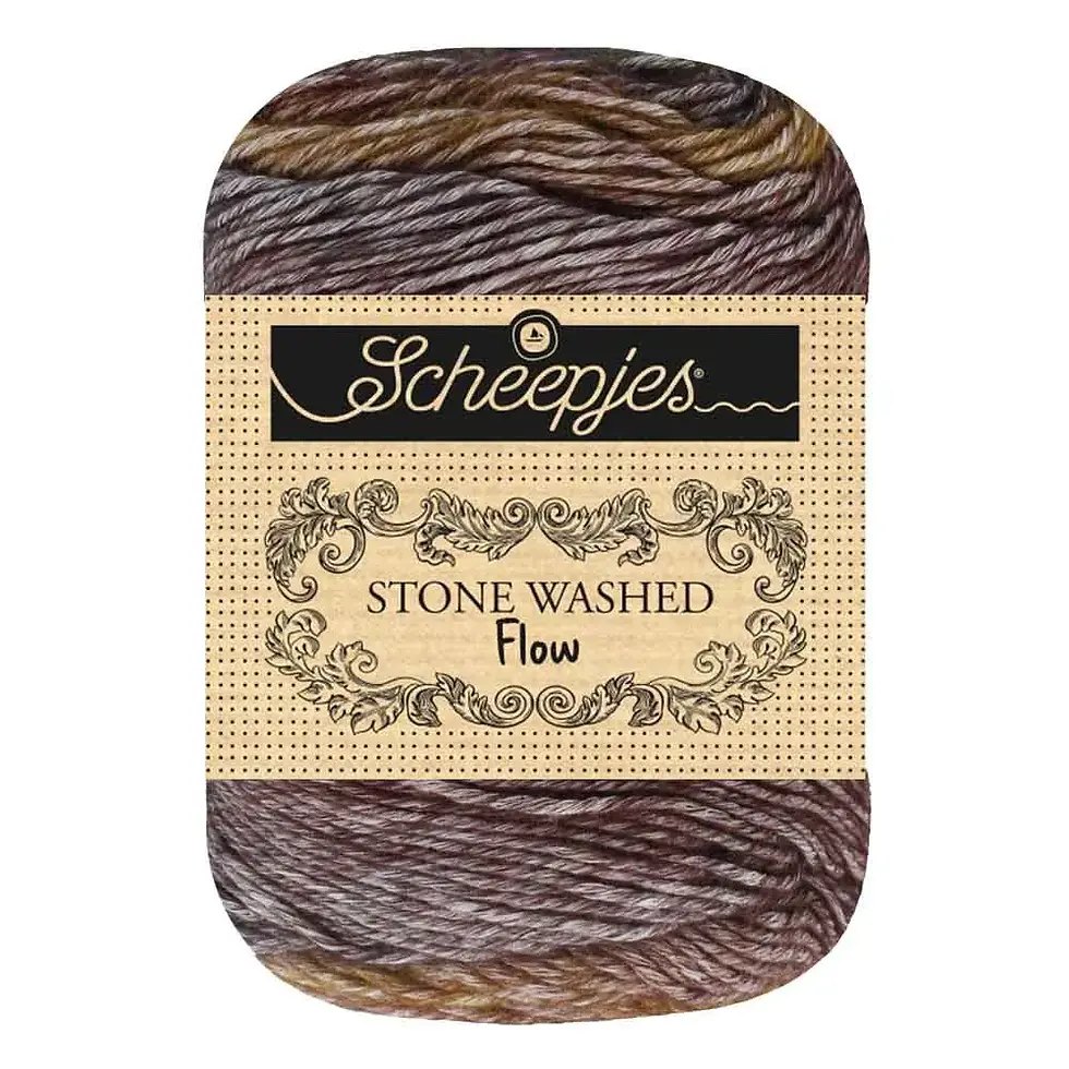 Scheepjes Stone Washed Flow 65g - 09 Cocoon