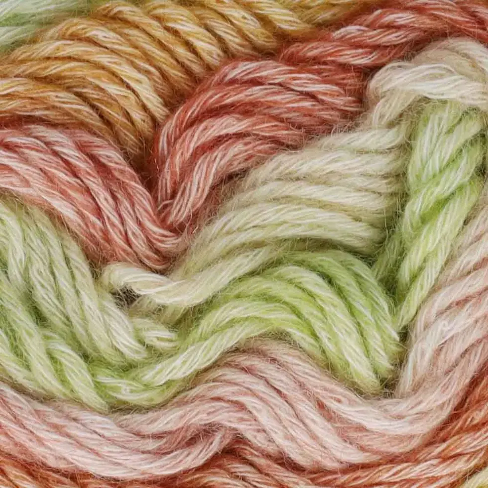 Scheepjes Stone Washed Flow 65g - 10 Harmonia, vue de dessus zoomée