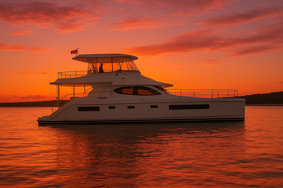 cozumel-sunset-leopard-51 foot-power-catamaran-private-deluxe-boating-family-fun-01