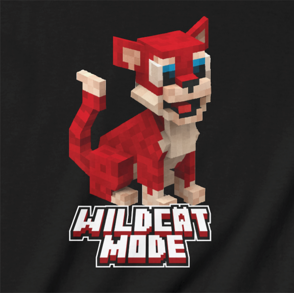 Thumbnail: Wildcat Mode Littlecat T-Shirt