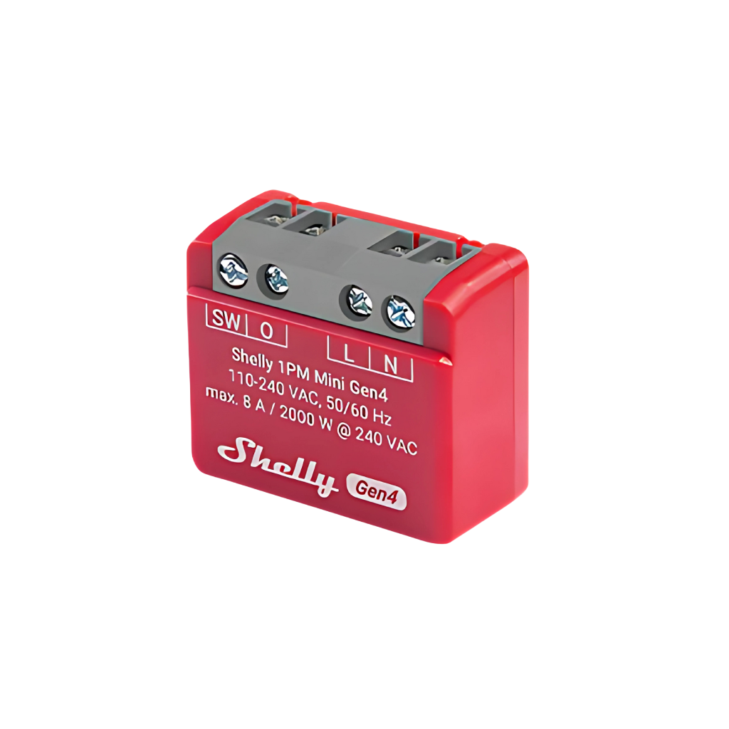 Shelly 1PM Mini Gen4 Relé Wi-Fi PM Mini